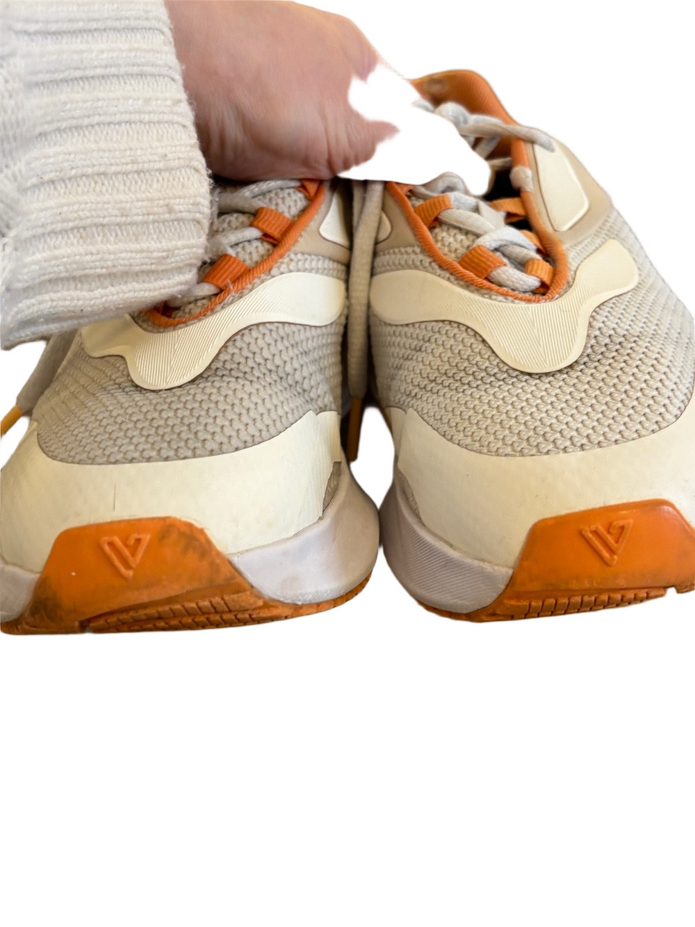 Vessi Tidal Sneaker Women's Light Teak Light Sunstone Size 7.5 - Picture 11 of 12